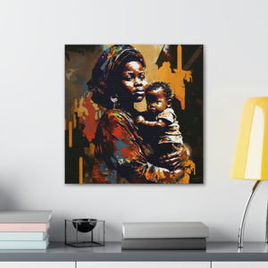 A Mother's Love: Beautiful Canvas for Women and Children