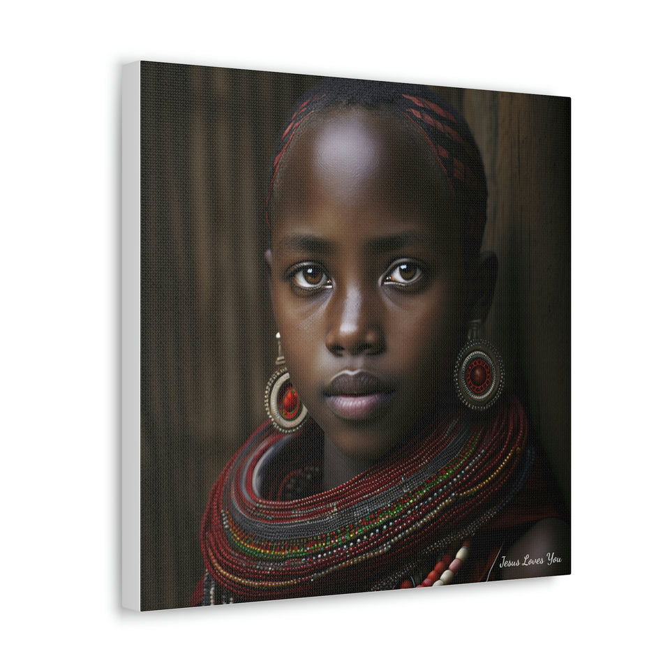 Young Maasai Girl