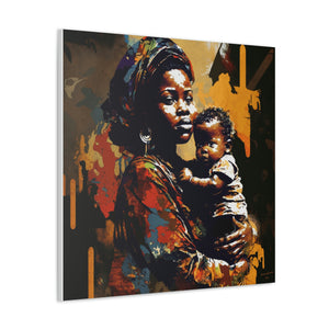 A Mother's Love: Beautiful Canvas for Women and Children