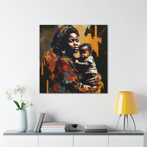 A Mother's Love: Beautiful Canvas for Women and Children