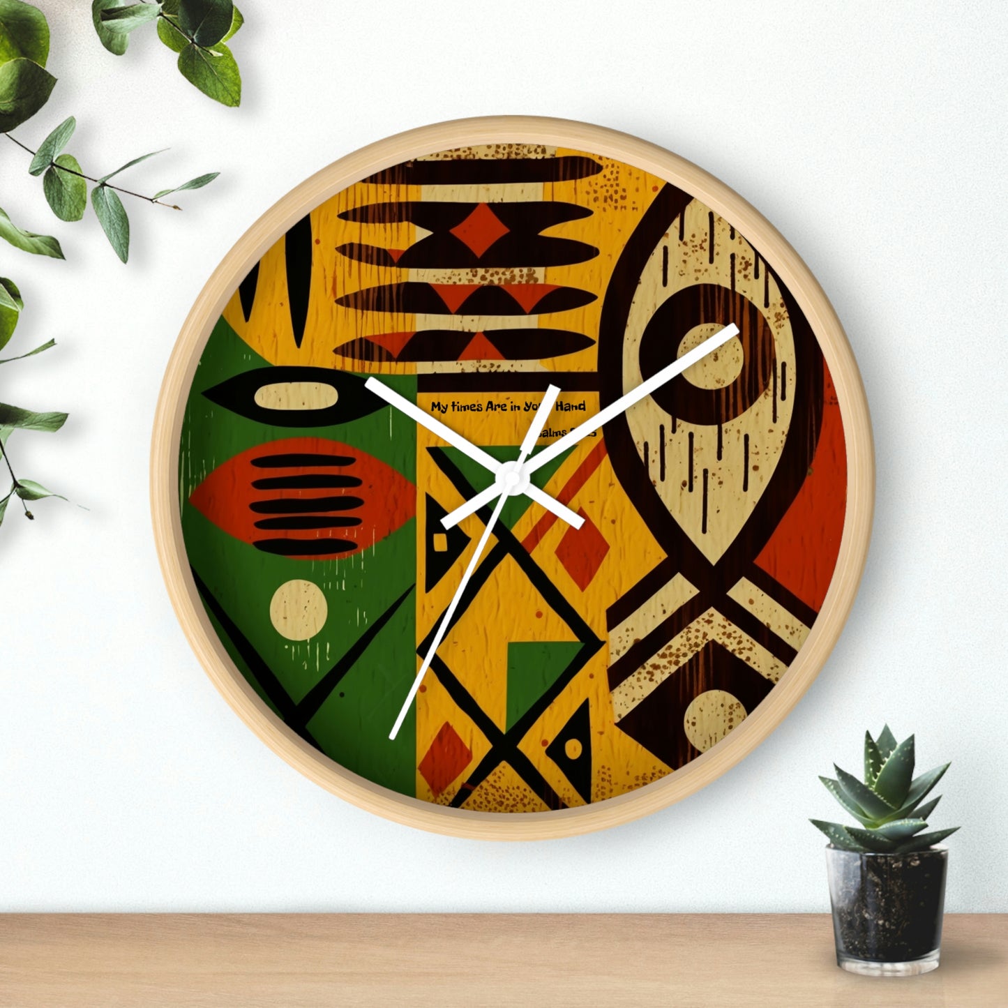 In your Hand Wall Clock