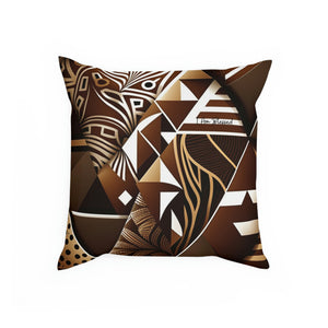 Blessed African Print Cushion: Celebrating Abundance and Gratitude