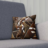 Blessed African Print Cushion: Celebrating Abundance and Gratitude