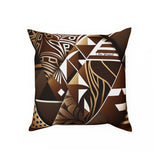 Blessed African Print Cushion: Celebrating Abundance and Gratitude