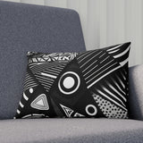 Jesus Loves You: African-Patterned Cushion with Uplifting Message.