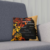 Virtuous Woman: Inspirational Cushion with Proverbs 31 Qualities