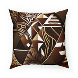 Blessed African Print Cushion: Celebrating Abundance and Gratitude