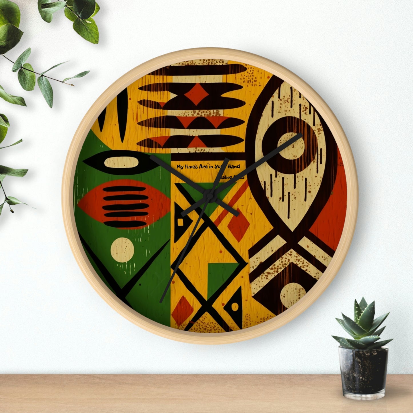 In your Hand Wall Clock