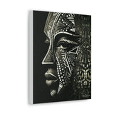 African Face Mask Canvas