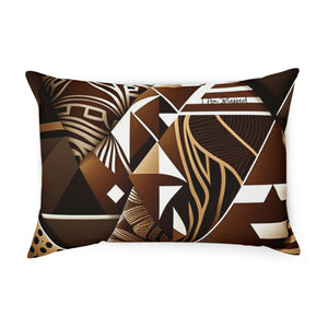 Blessed African Print Cushion: Celebrating Abundance and Gratitude