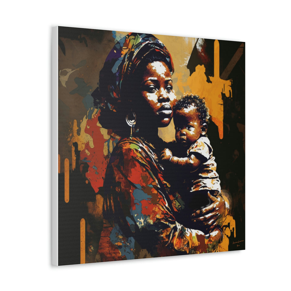 A Mother's Love: Beautiful Canvas for Women and Children