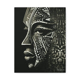 African Face Mask Canvas