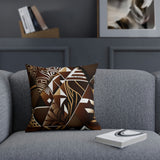 Blessed African Print Cushion: Celebrating Abundance and Gratitude