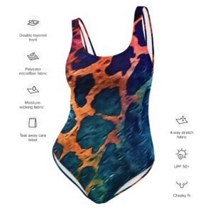 all over print one piece swimsuit white front 6477e9200dcb1